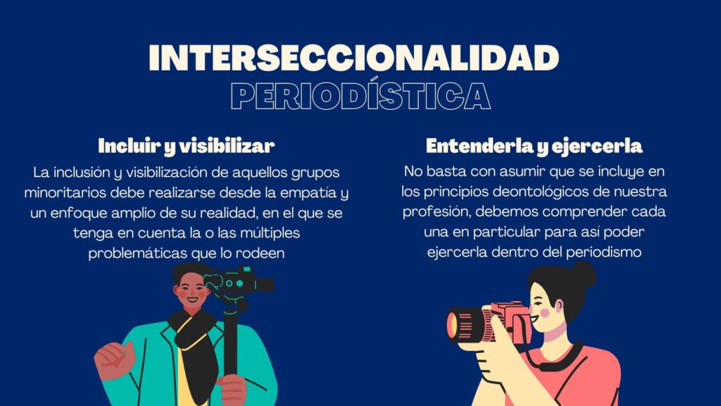 Interseccionalidad periodística: incluir y visibilizar, entender y ejercerla. 
